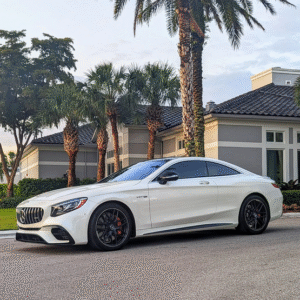 Red Mercedes AMG