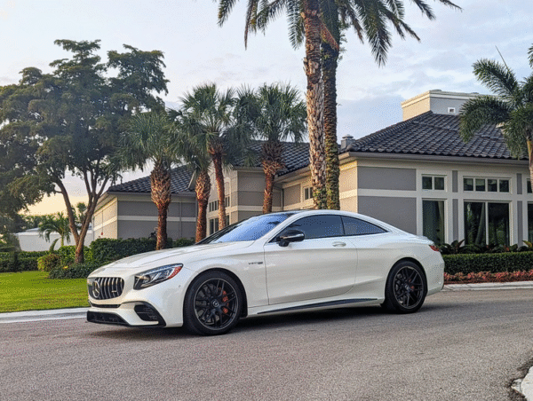 Red Mercedes AMG